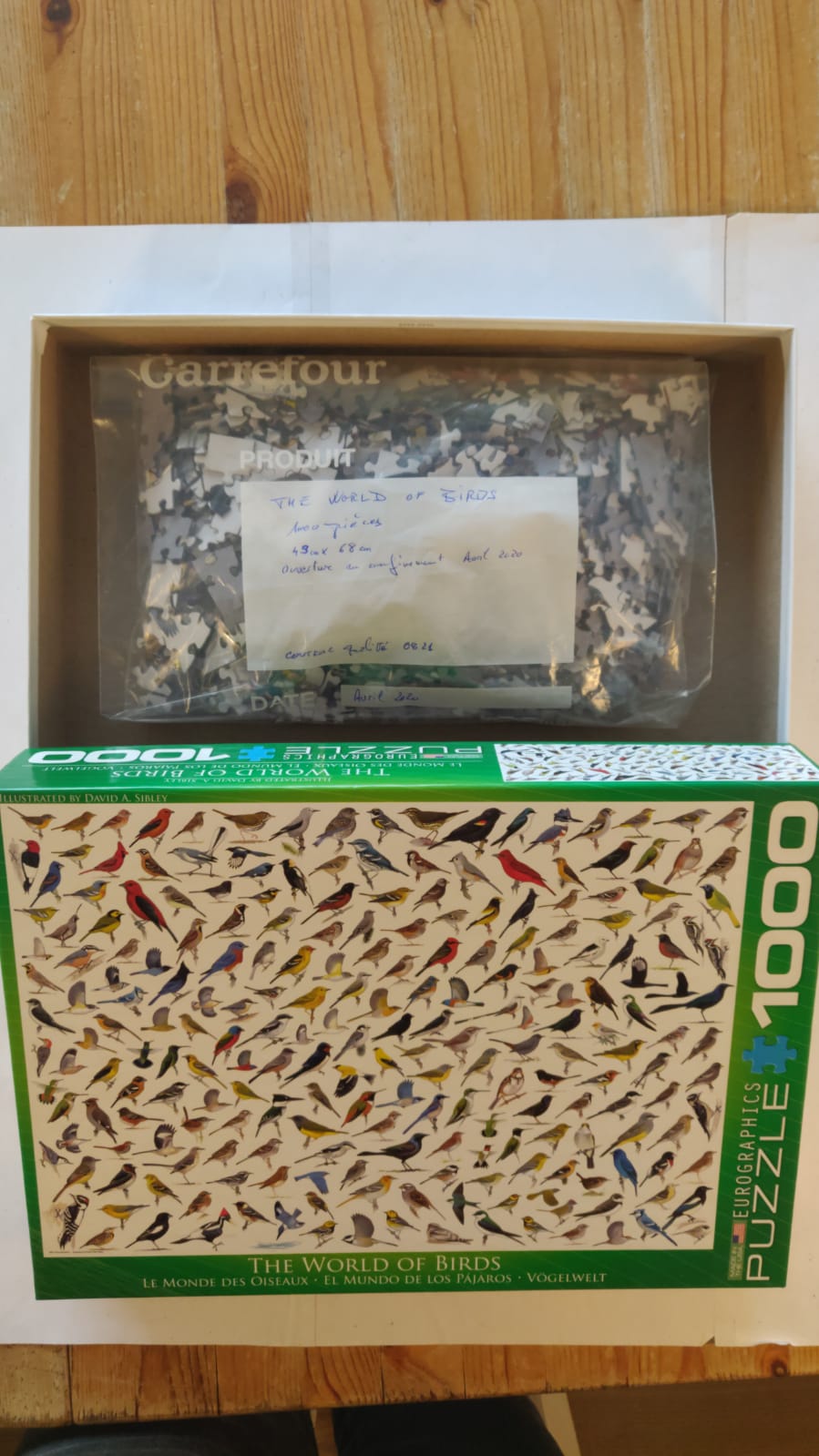 Conserver un puzzle