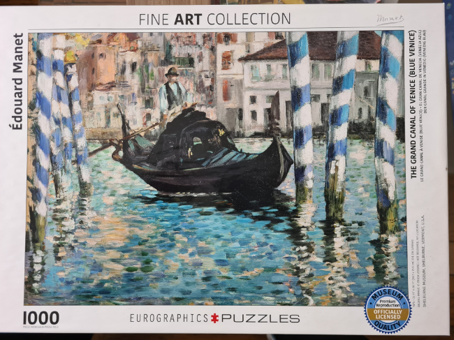 Le grand canal de Venise – Manet